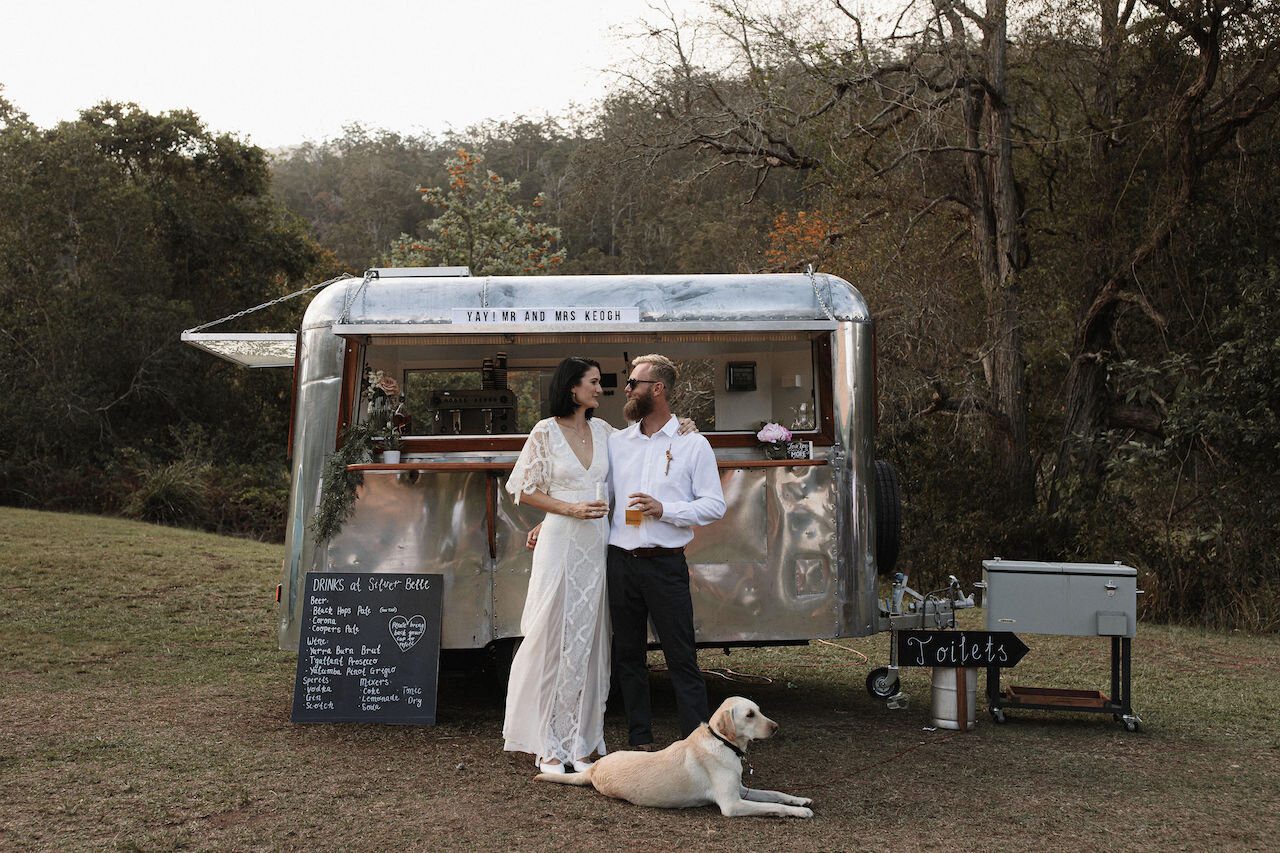silver belle mobile bar